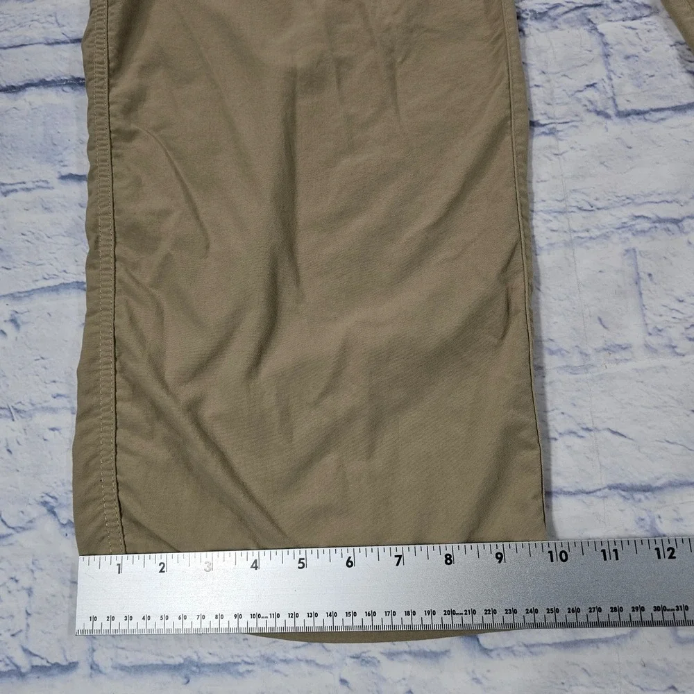 Clothing Arts Pick Pocket Proof Cargo Pants Men 42x30 Khaki Tan Travel Adventure